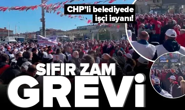 CHP’li Bakırköy Belediyesi’ndeki grevin 39. günü! İsyan ettiler: Lafla peynir gemisi yürümüyor