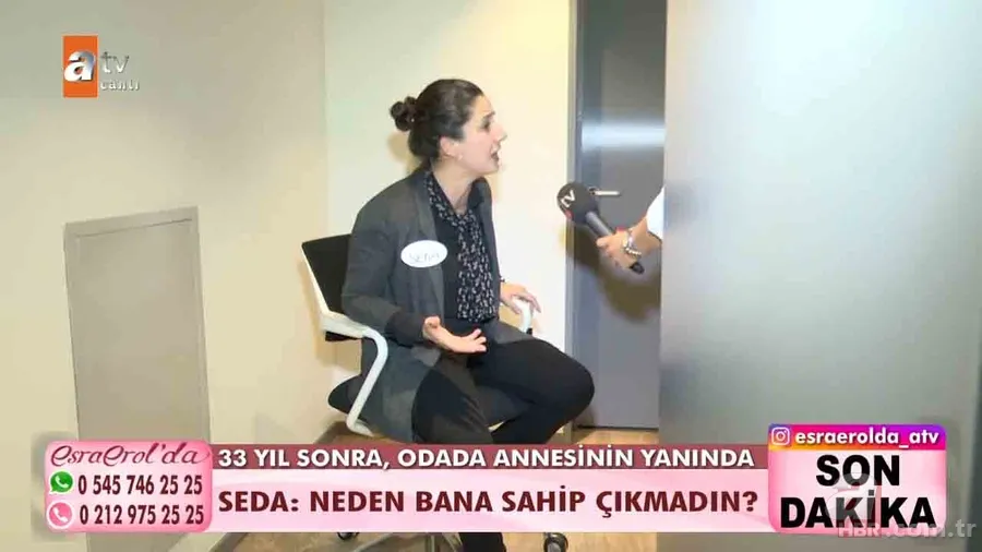 Esra Erol'da 33 yıllık aile dramı! Öldü sandığı annesi ile kapı arkasında yüzleşti: "Vebali senin boynuna..." | Esra Erol gözyaşlarını tutamadı 16