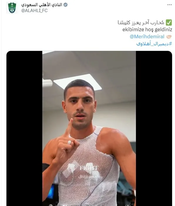 Al Ahli milli futbolcu Merih Demiral’ı kadrosuna kattı