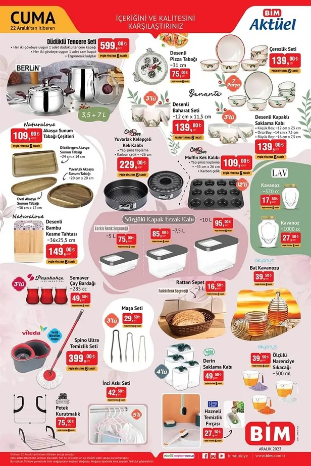 29 Aralık BİM aktüel ürünler kataloğu: 4K Smart Nanocell Tv, Buharlı Ütü, Yüzey Temizleyizi Mop, Airfryer uygun fiyata satışta