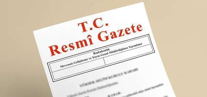 Irak ve Suriye tezkeresi Resmi Gazete'de