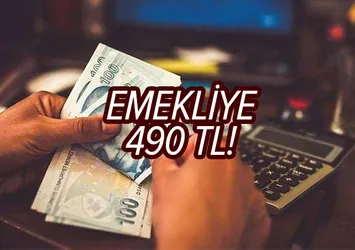 Tarih belirlendi: Emekliye 490 TL zam!