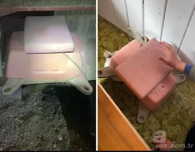 Evinin ortasında rögar kapağı buldu! Bakın nereye çıktı 9