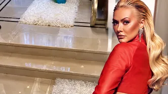 İstanbul’daki sağanak ünlüleri de etkiledi! Aylin Coşkun’un evinde su baskını