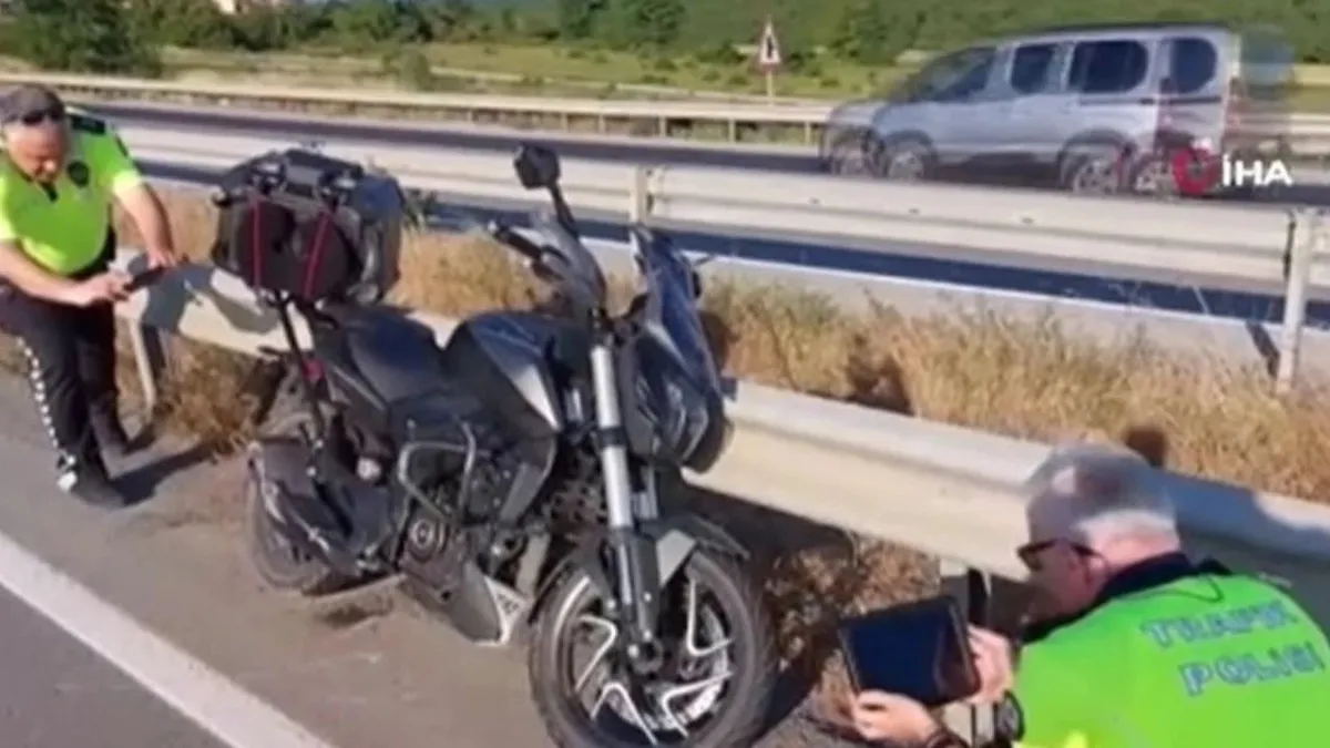 Çankırı'da bariyere çarpan motosikletin sürücüsü öldü