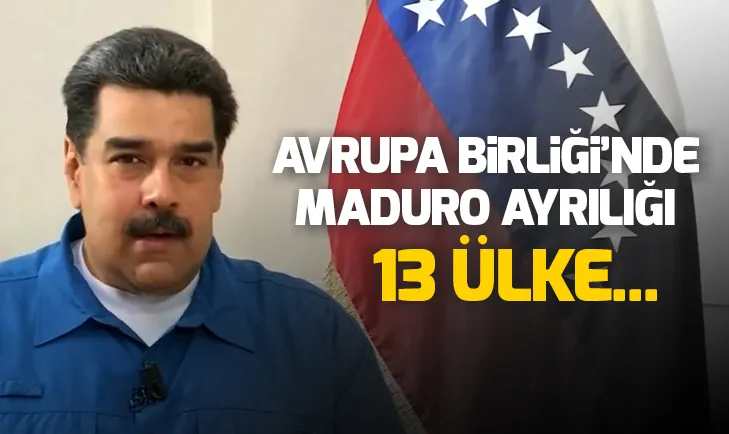 Avrupa Birliğinde Maduro ayrılığı
