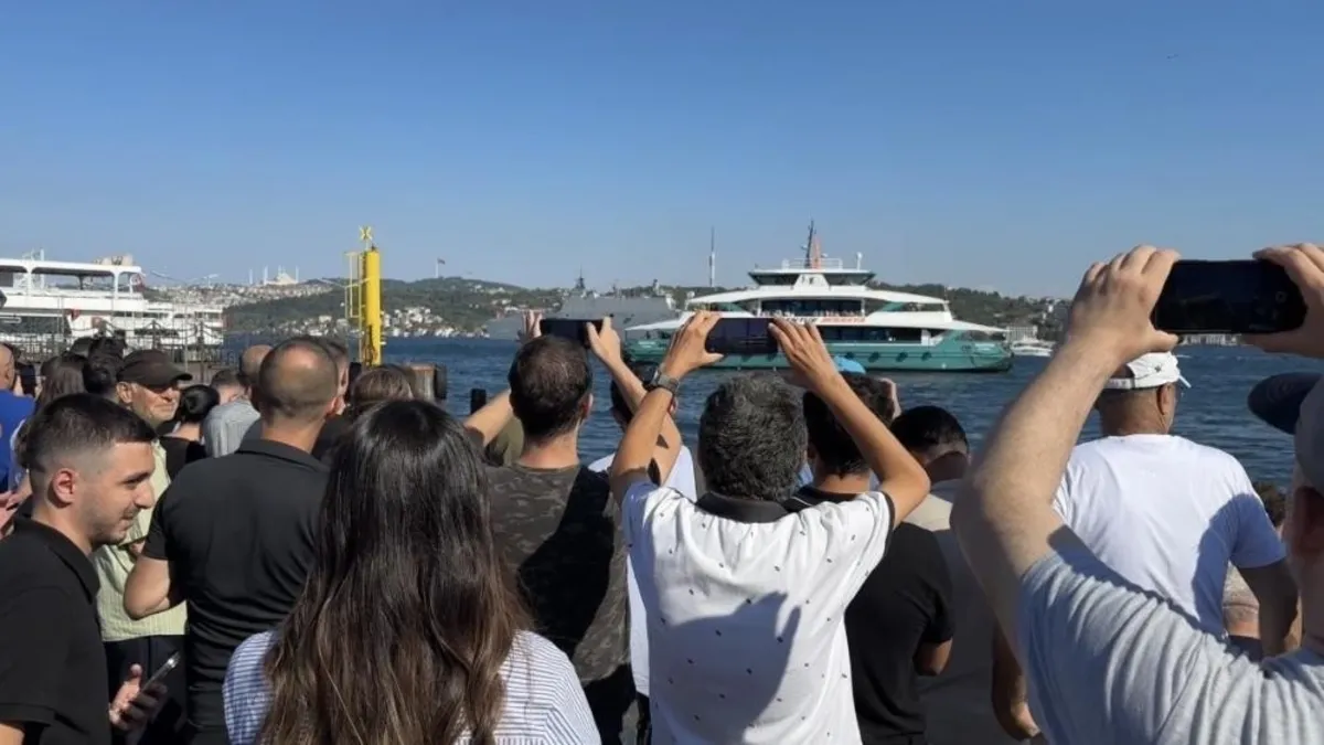 Boğaz'daki tarihi geçide vatandaşlardan yoğun ilgi: Geleceğimiz artık daha güvende