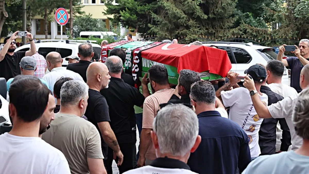 Samsunspor taraftarı Ümit Çapkın defnedildi