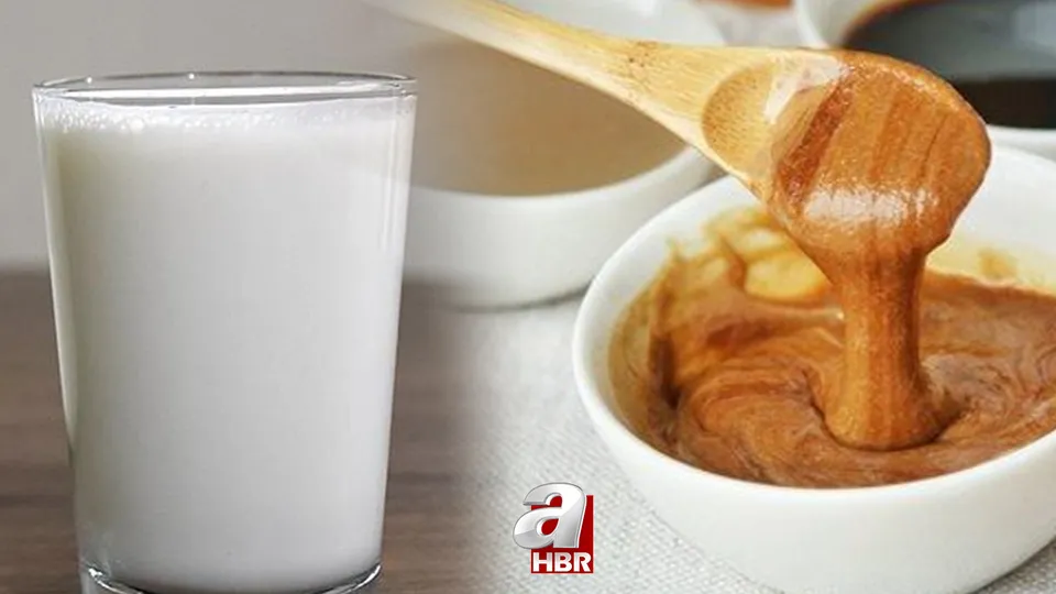 40 hastalıktan koruyor! Tahin pekmez, süt karışımının mucizevi 10 faydası...