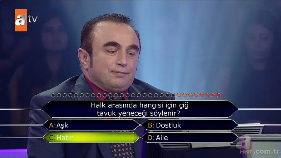 Kim Milyoner Olmak İster? 624. bölüm soruları ve cevapları 3