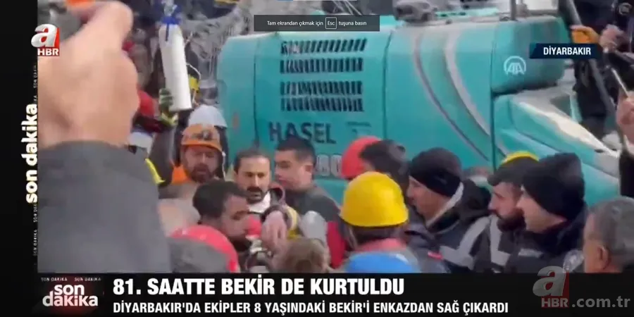 Deprem felaketinden saatler sonra yeni mucizeler! Annenin sözleri yürekleri dağladı! Duvardaki o yazı... 5