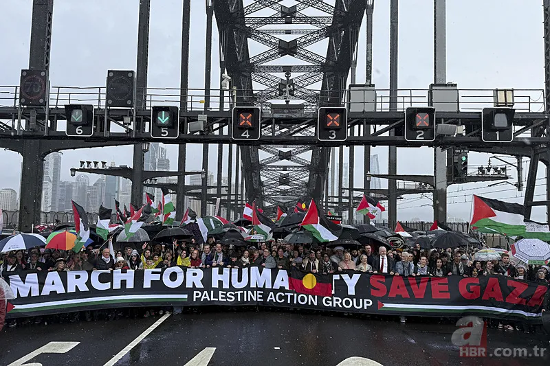 Sydney’de 90 bin kişi İsrail’in Gazze’ye saldırılarını protesto etti: “Soykırım durmalı” 18