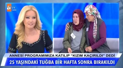 Müge Anlı sayesinde bulunan Tuğba Karaca yaşadıklarını anlattı: ’Yalvardım, direndim fakat...’