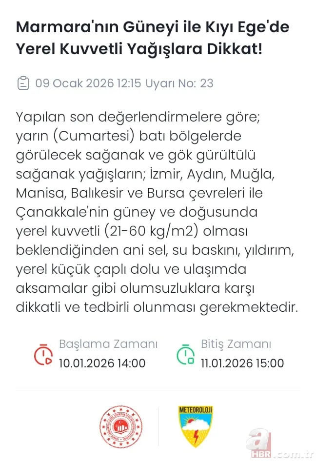 Hava sertleşiyor! Kar için tarih verildi: Kuvvetli yağış, don ve fırtınaya dikkat! 18