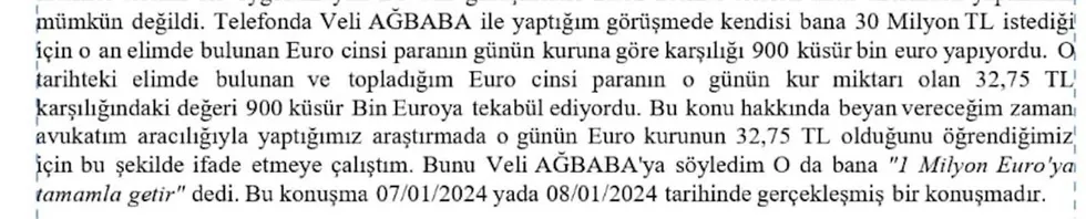 "Siyah çanta, 6. kat ve 1 milyon euro!" - 3