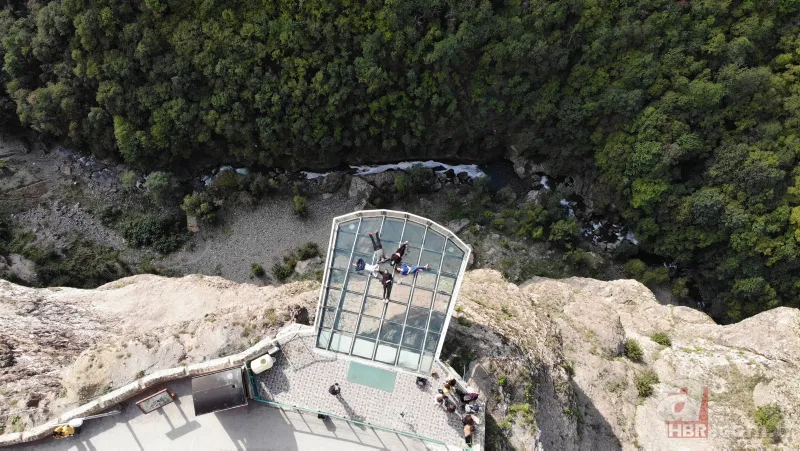 Türkiye'nin en yüksek cam seyir terasına yoğun ilgi 9