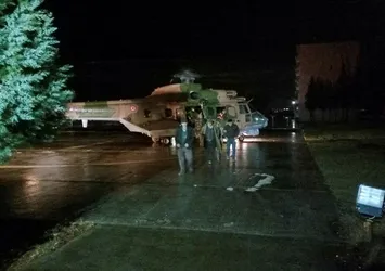 Adana'da sel sularında mahsur kalan 4 kişi böyle kurtarıldı