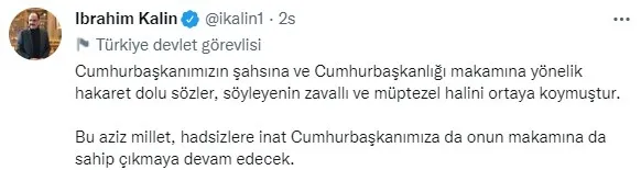 Sedef Kabaş’ın Başkan Erdoğan’ı hedef almasına Uğur Dündar’dan skandal destek! AK Parti ve Cumhurbaşkanlığından tepki