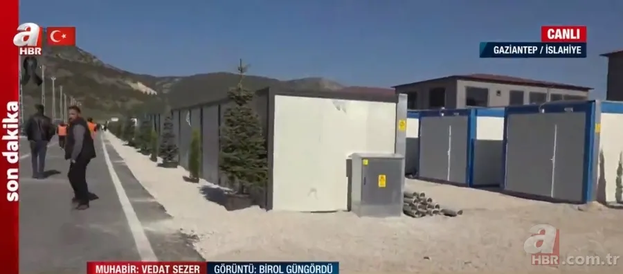 Gaziantep İslahiye'deki konteyner kentte yaşam başladı! Kalyon Holding 12 günde AFAD'a teslim etti 13