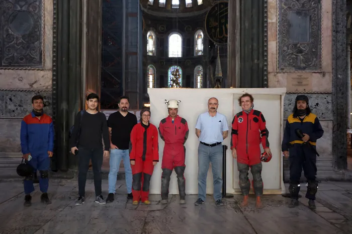 İşte Ayasofya'nın yeraltı yapıları! Üç boyutlu olarak ilk defa görüntülendi - 2