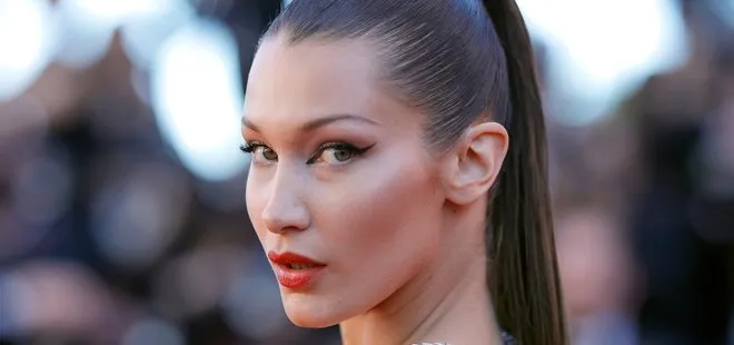 Çocukları katleden terör devleti İsrail, Filistin’e destek veren Bella Hadid’e saldırdı