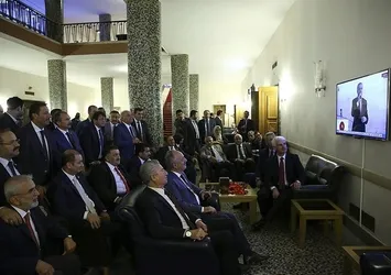 Meclis'te Osmangazi köprüsü için temsili açılış