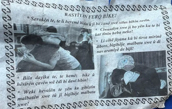 Hakkari'de askeri helikopterle dağlara atıldı! PKK'lı teröristlere 'teslim ol' çağrısı | Kürtçe ve Türkçe 2 ayrı bildiri - 4