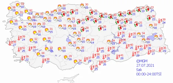 1627228031721.png Meteoroloji'den çok sayıda ile son dakika sağanak yağış ve fırtına uyarısı! İstanbul Ankara İzmir'de bu hafta hava durumu nasıl olacak? - 6