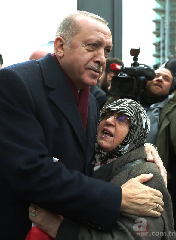 Başkan Erdoğan'a Berlin'de sevgi gösterisi 6