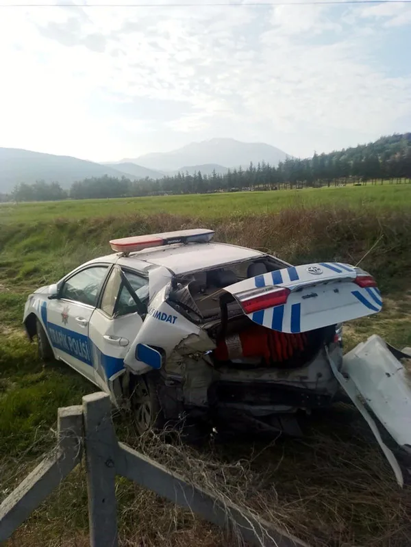 Isparta’da otomobilin çarptığı trafik polisi Yonuz Turan şehit oldu!