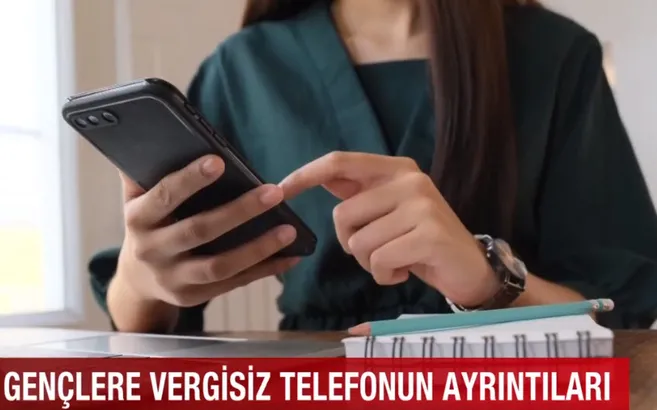 Gençlere vergisiz telefonun ayrıntıları
