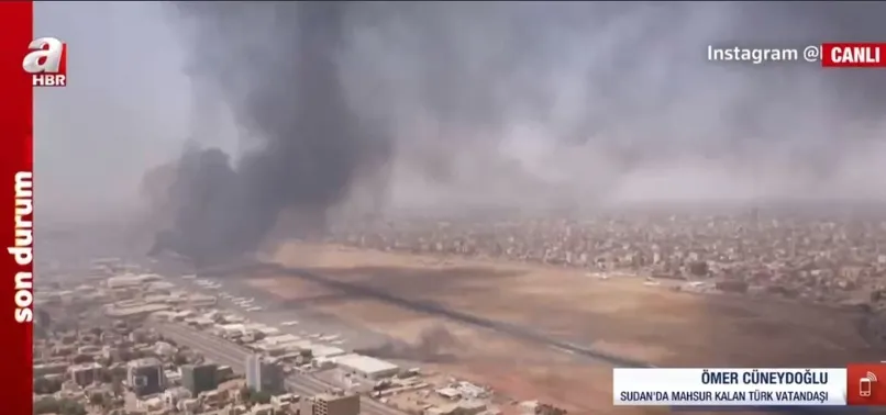 Sudan'da mahsur kalan Türk A Haber'de! Darbe girişimi sırasında neler oldu?