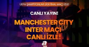 Manchester City-İnter maçı canlı şifresiz izle!