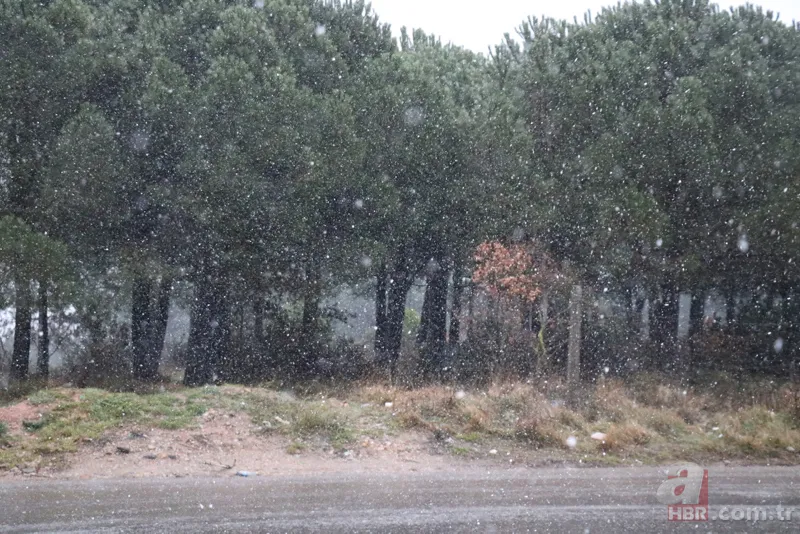 Son Dakika... İstanbul'da beklenen kar yağışı başladı! 3