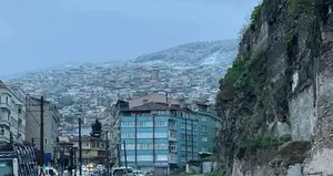 Bursa’da nisan ayında kar sürprizi