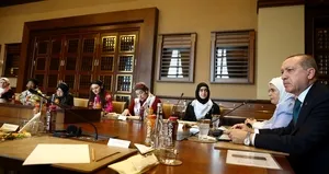 Cumhurbaşkanı Erdoğan, ’’Vicdan Konvoyu’’ temsilcilerini kabul etti