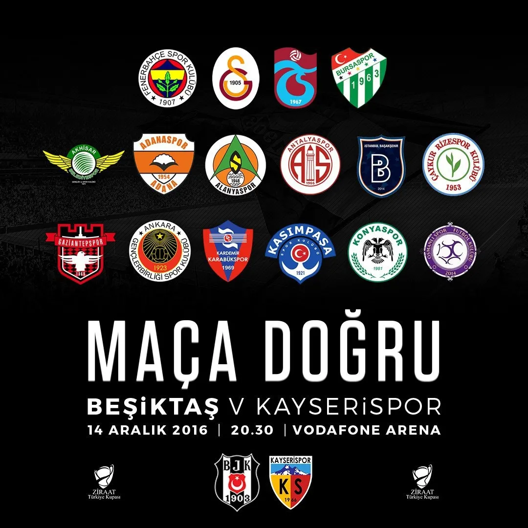 Beşiktaş tüm takım taraftarlarını stada çağırdı - 1