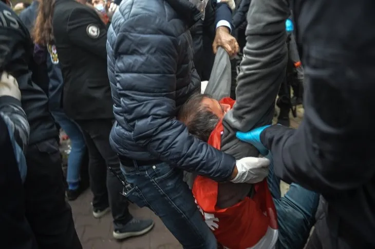 DİSK üyelerinden skandal hareket! Herkesin hayatını tehlikeye attılar