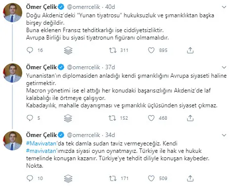 Son dakika: AK Parti Sözcüsü Ömer Çelik'ten Yunanistan ve Fransa'ya çok sert 'Doğu Akdeniz' tepkisi - 1