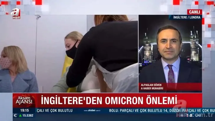 Omicron vakalarının artışta olduğu İngiltere’de yeni dönem 7 Aralık itibariyle başlıyor! A Haber muhabiri detayları aktardı