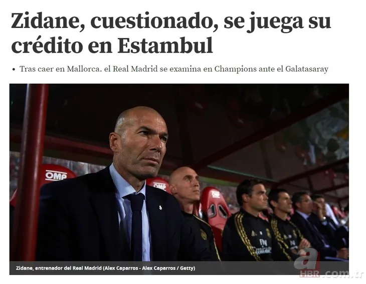 Avrupa basınında Galatasaray-Real Madrid maçı: Cehennemde final!