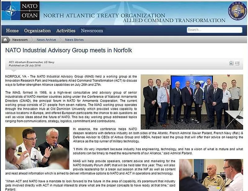 Uğurlu'nun fotoğrafı NATO'nun internet sitesinden kaldırıldı - 1