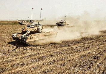 Mehmetçik sınır hattında teyakkuzda