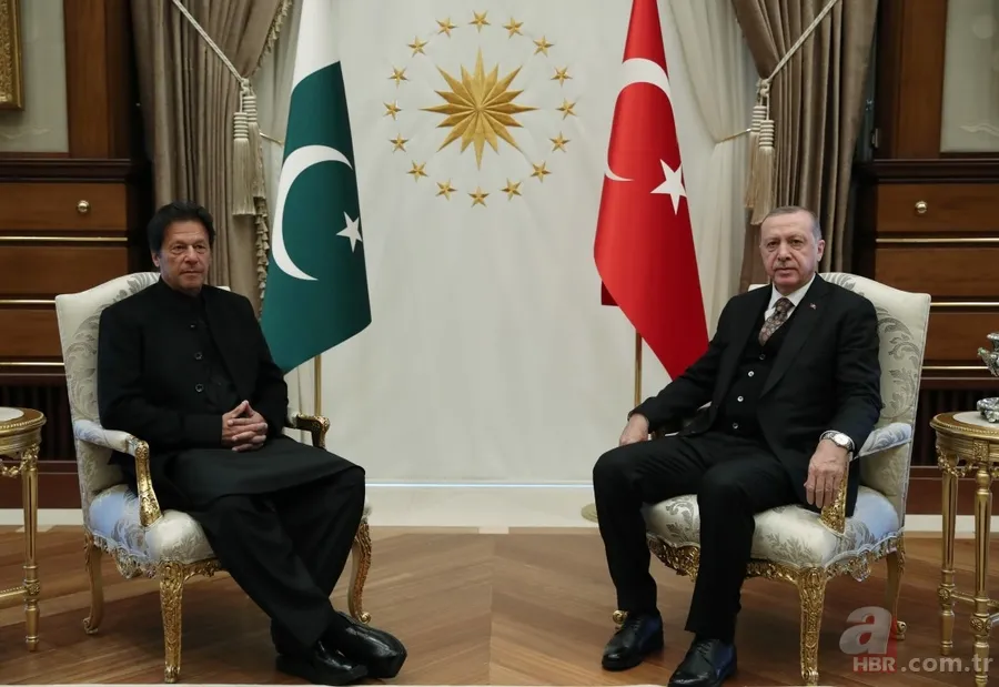 Başkan Erdoğan, Pakistan Başbakanı Khan’ı kabul etti 8