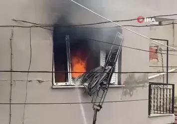 Manisa Alaşehir'de korkutan yangın