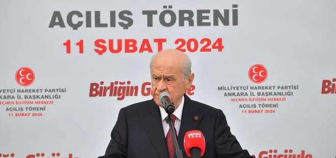 MHP lideri Devlet Bahçeli Ankara’da konuştu: CHP ve DEM’in ayrı aday belirlemesi sinsi bir oyun