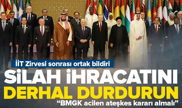 İslam ülkelerinden ortak bildiri