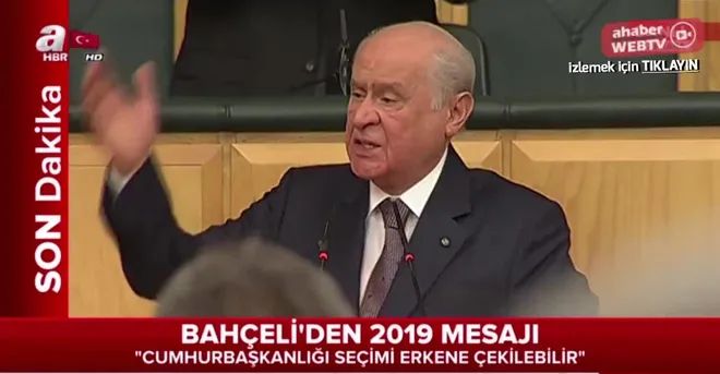 Hükümetten Devlet Bahçeli'nin erken seçim çağrısına yanıt - 1