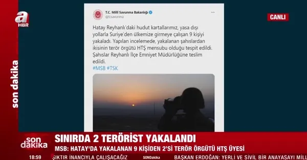 Son dakika! Türkiye’ye sızmaya çalışan 9 terörist Hatay’da yakalandı