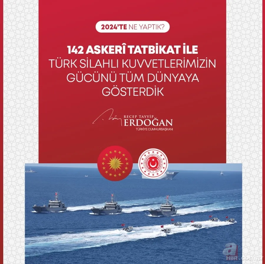 Başkan Erdoğan'dan 2024 değerlendirmesi: Hizmet ve projeleri tek tek sıraladı 13